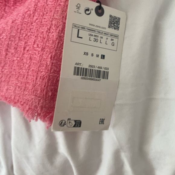 Zara Bustier and Skirt Set. Bustier NWT size L - Picture 2 of 7